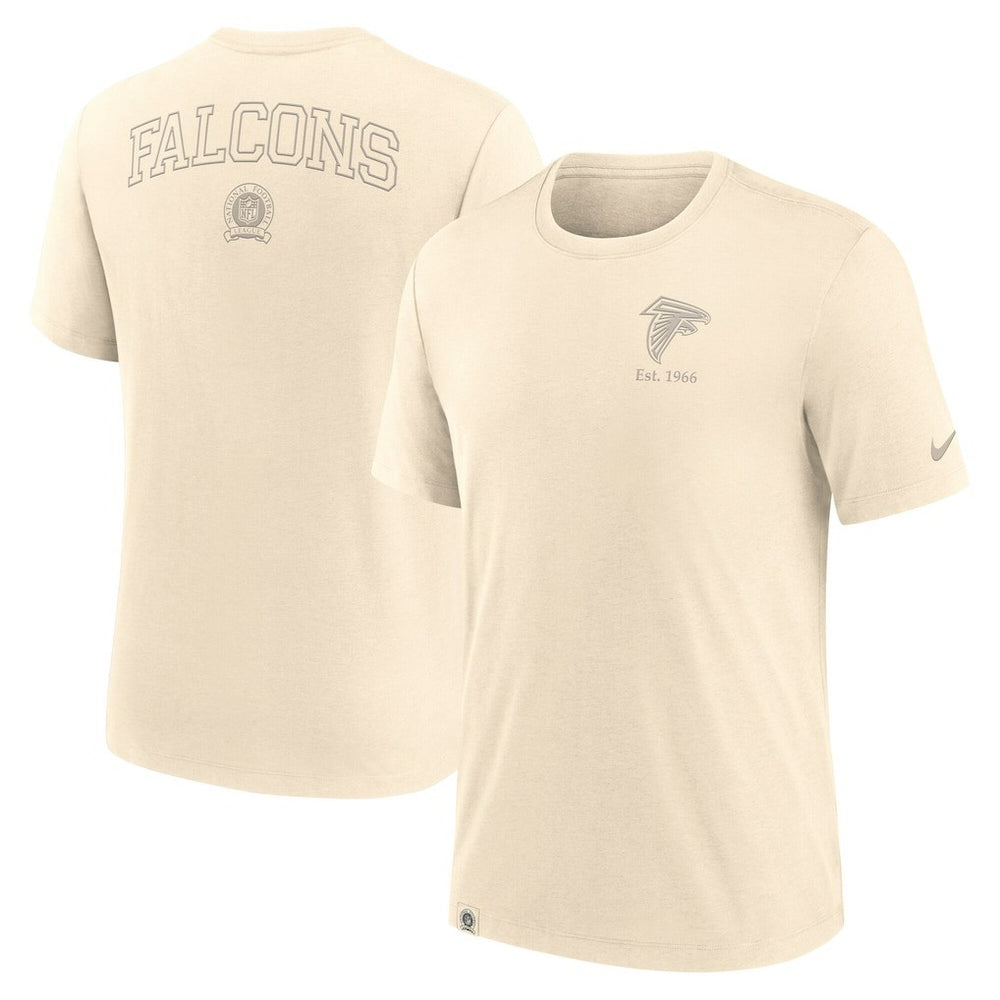 Atlanta Falcons Glory Tri-Blend T-Shirt - Cream - Nike