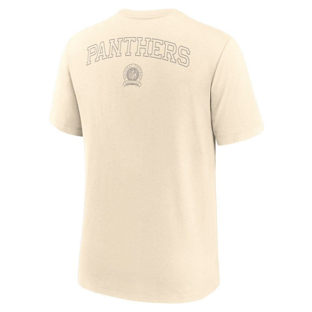 Carolina Panthers Glory Tri-Blend T-Shirt - Cream - Nike