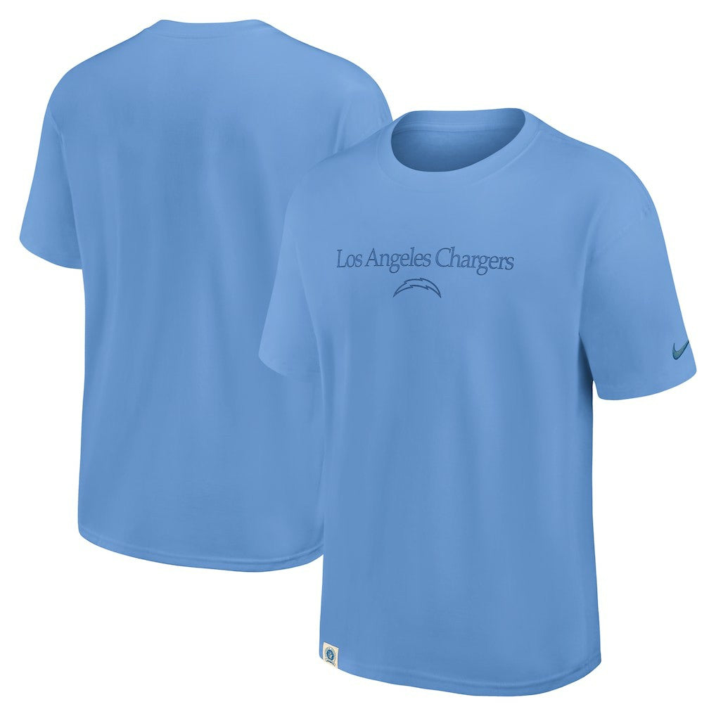 Los Angeles Chargers Glory Max90 T-Shirt - Powder Blue - Nike