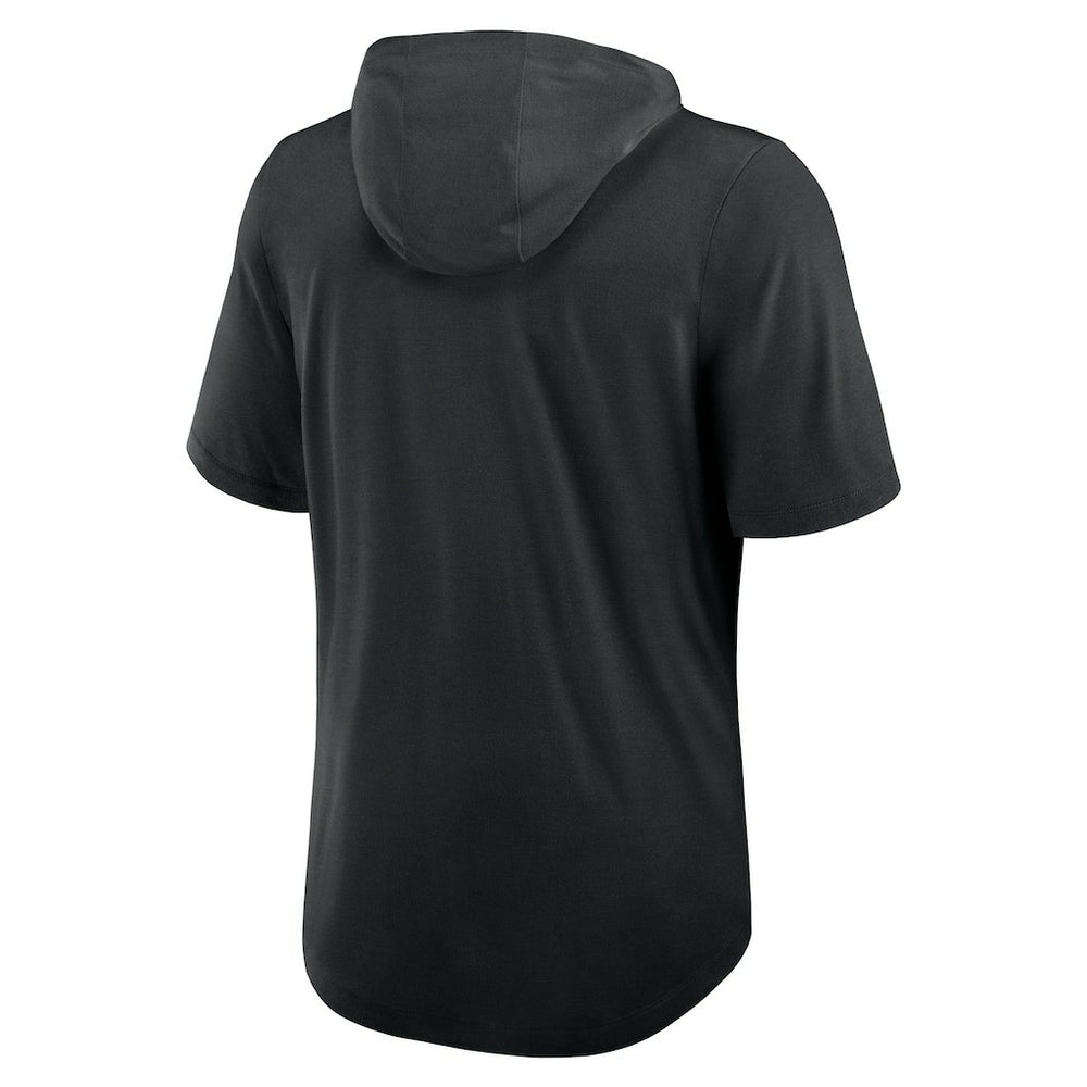 Cincinnati Bengals Lockup Tri-Blend Hoodie T-Shirt - Black - Nike