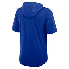Buffalo Bills Lockup Tri-Blend Hoodie T-Shirt - Royal - Nike