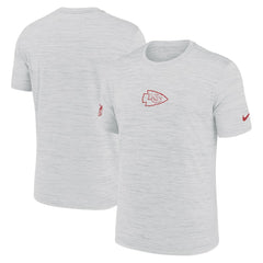 Kansas City Chiefs Sideline Velocity Dri-FIT T-Shirt - Ash - Nike