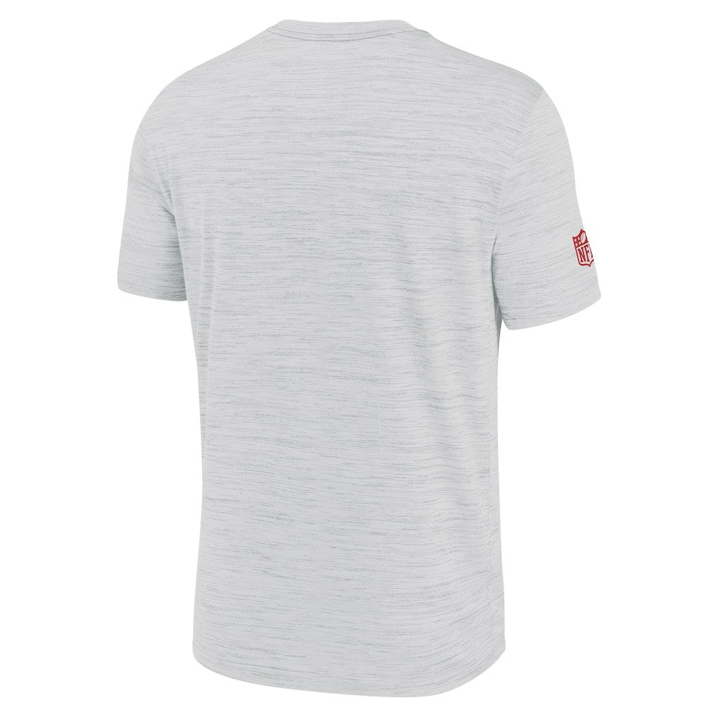 Kansas City Chiefs Sideline Velocity Dri-FIT T-Shirt - Ash - Nike