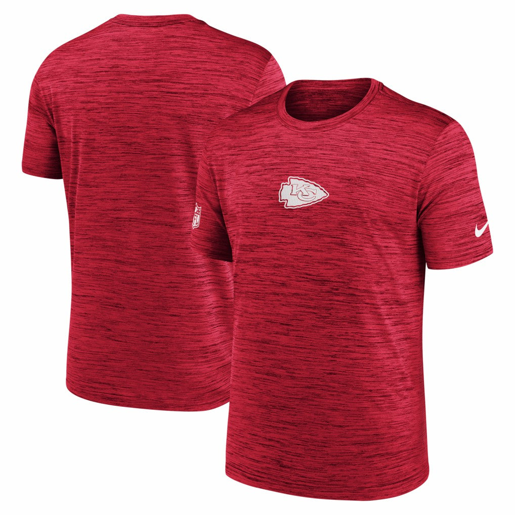 Kansas City Chiefs Sideline Velocity Dri-FIT T-Shirt - Red - Nike