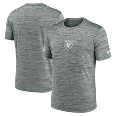 Las Vegas Raiders Sideline Velocity Dri-FIT T-Shirt - Gray - Nike
