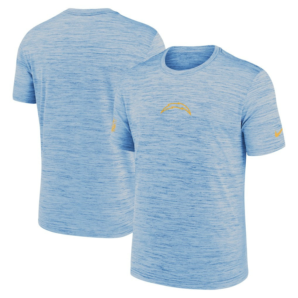 Los Angeles Chargers Sideline Velocity Dri-FIT T-Shirt - Powder Blue - Nike