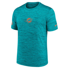 Miami Dolphins Sideline Velocity Dri-FIT T-Shirt - Aqua - Nike