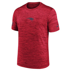 New England Patriots Sideline Velocity Dri-FIT T-Shirt - Red - Nike