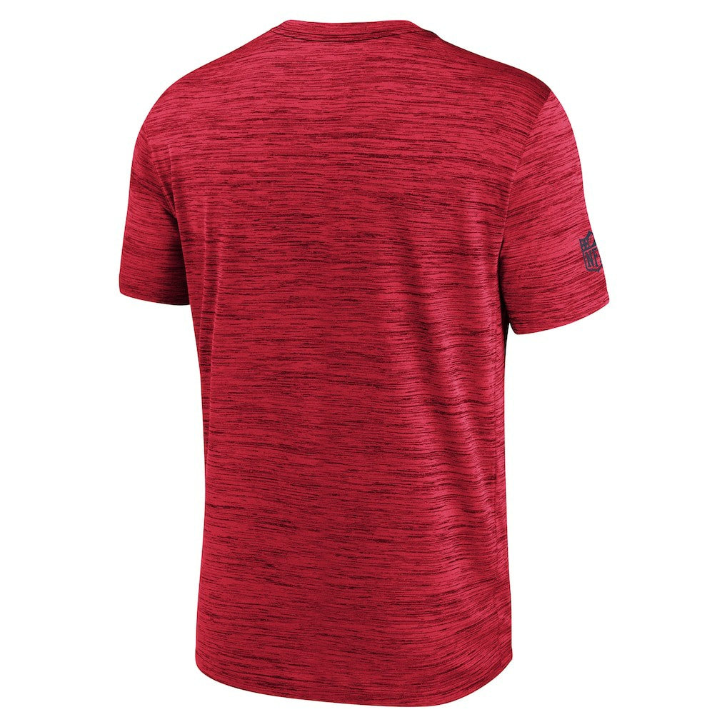 New England Patriots Sideline Velocity Dri-FIT T-Shirt - Red - Nike