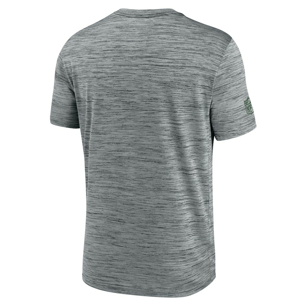 New York Jets Sideline Velocity Dri-FIT T-Shirt - Gray - Nike