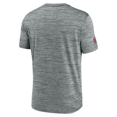 San Francisco 49ers Sideline Velocity Dri-FIT T-Shirt - Gray - Nike