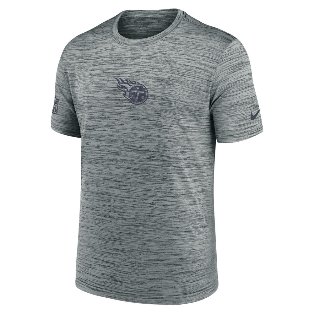 Tennessee Titans Sideline Velocity Dri-FIT T-Shirt - Gray - Nike