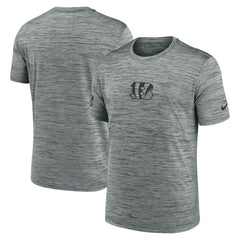 Cincinnati Bengals Sideline Velocity Dri-FIT T-Shirt - Gray - Nike