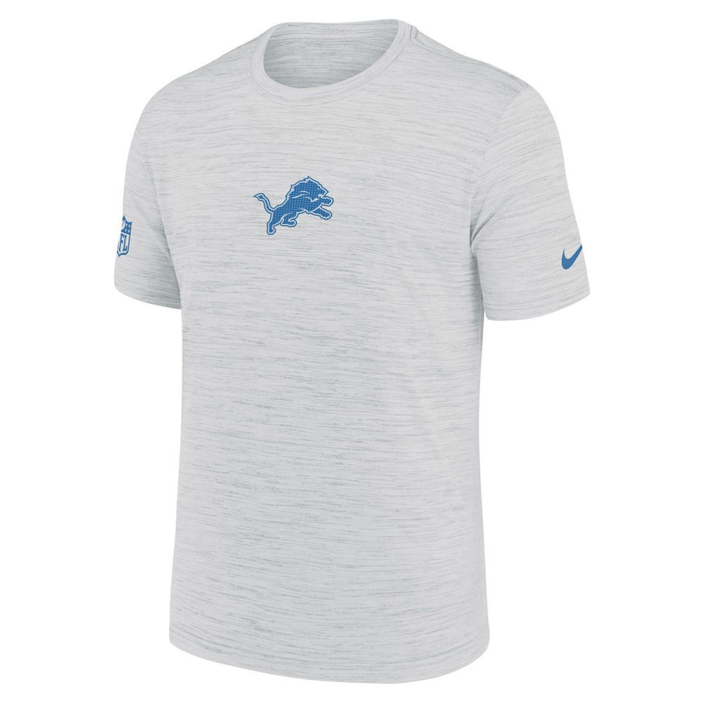 Detroit Lions Sideline Velocity Dri-FIT T-Shirt - Ash - Nike