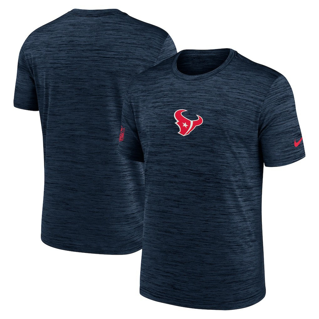 Houston Texans Sideline Velocity Dri-FIT T-Shirt - Navy - Nike
