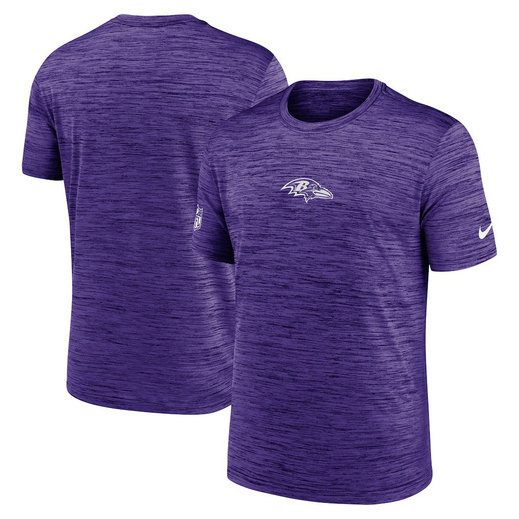 Baltimore Ravens Sideline Velocity Dri-FIT T-Shirt - Purple - Nike