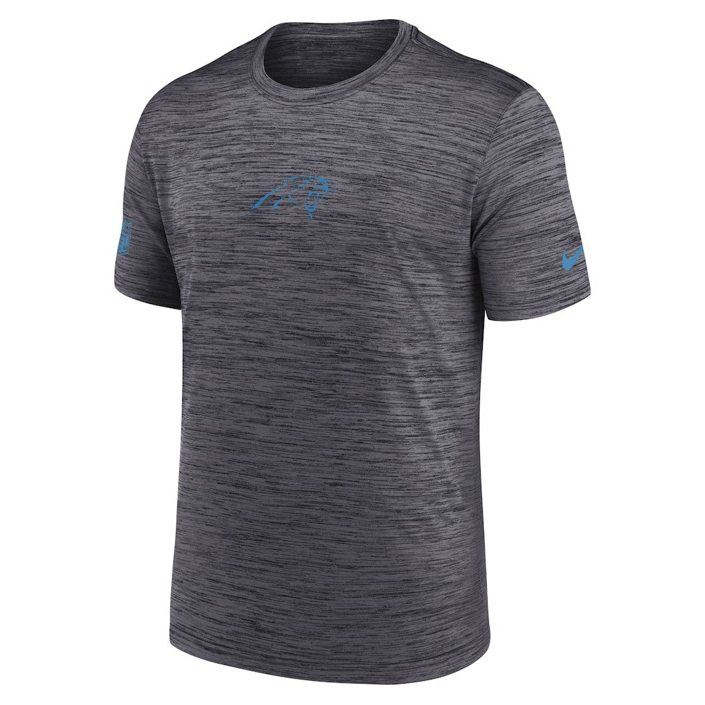 Carolina Panthers Sideline Velocity Dri-FIT T-Shirt - Black - Nike