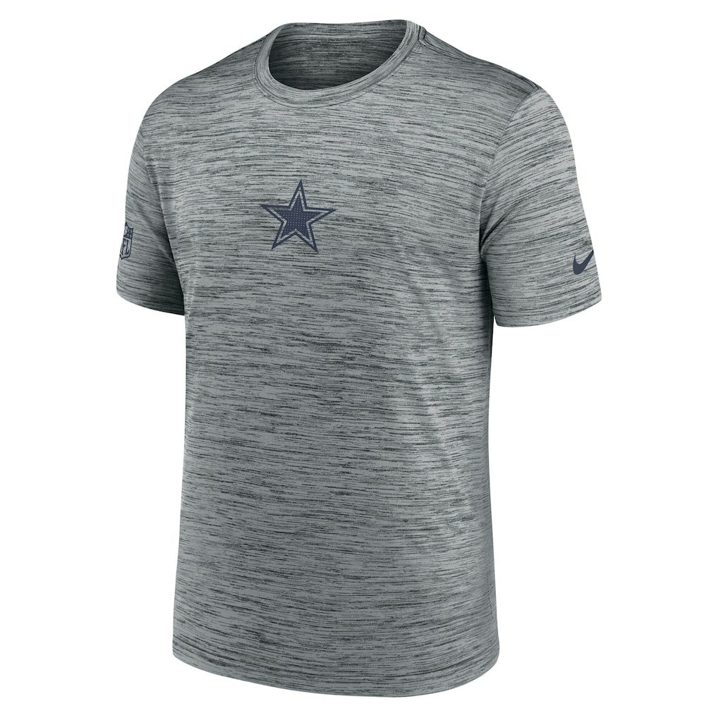 Dallas Cowboys Sideline Velocity Dri-FIT T-Shirt - Gray - Nike