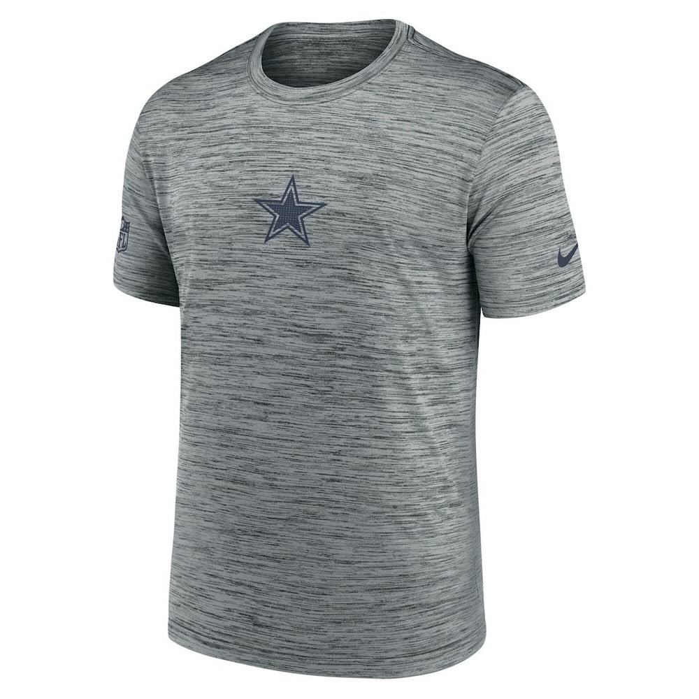 Dallas Cowboys Sideline Velocity Dri-FIT T-Shirt - Gray - Nike
