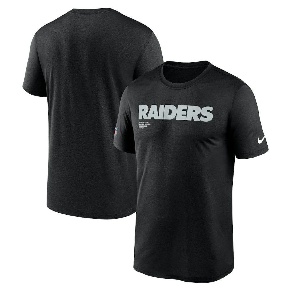 Las Vegas Raiders Sideline Legend Dri-FIT T-Shirt - Black - Nike