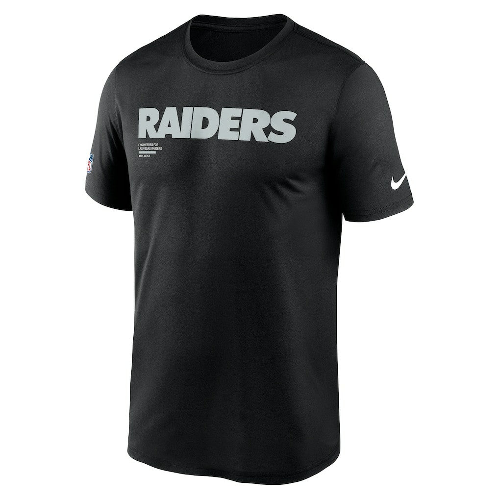 Las Vegas Raiders Sideline Legend Dri-FIT T-Shirt - Black - Nike