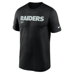 Las Vegas Raiders Sideline Legend Dri-FIT T-Shirt - Black - Nike