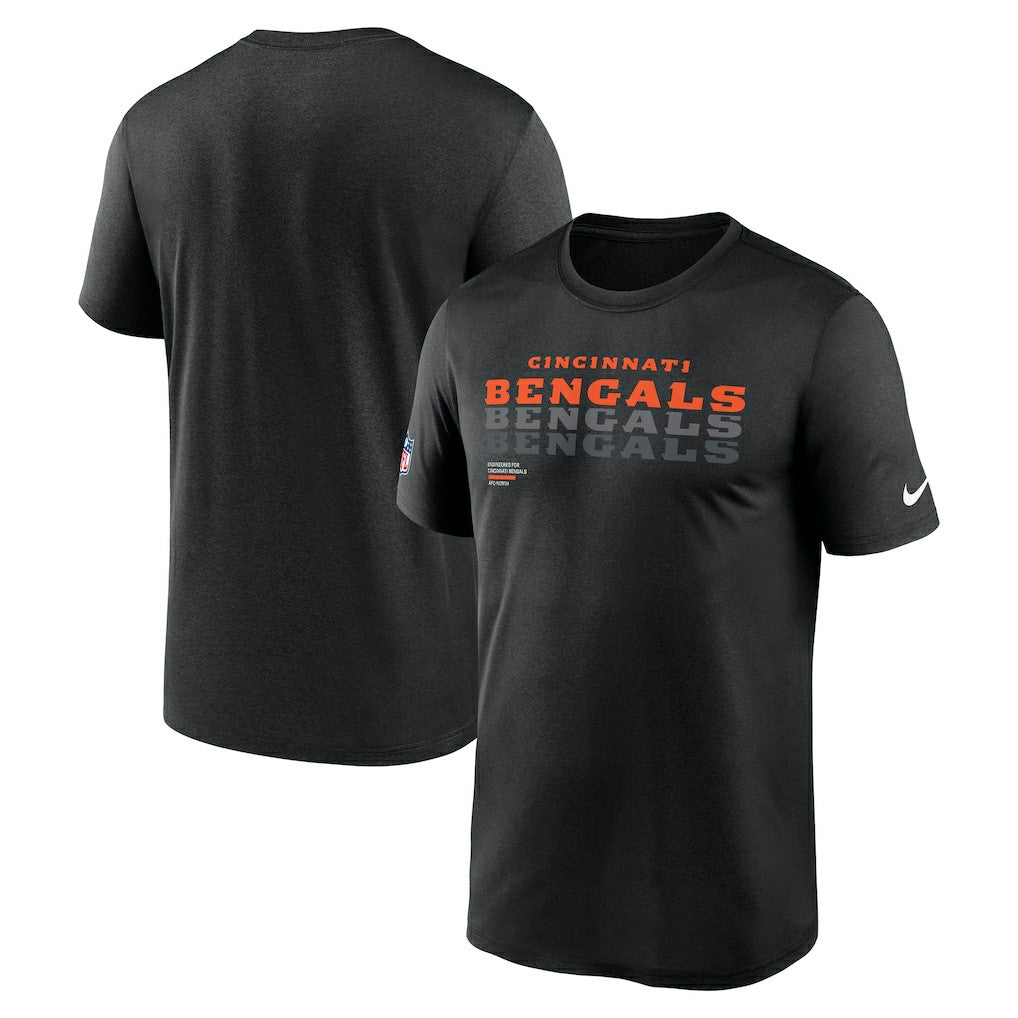 Cincinnati Bengals Sideline Legend Dri-FIT T-Shirt - Black - Nike
