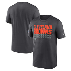Cleveland Browns Sideline Legend Dri-FIT T-Shirt - Charcoal - Nike