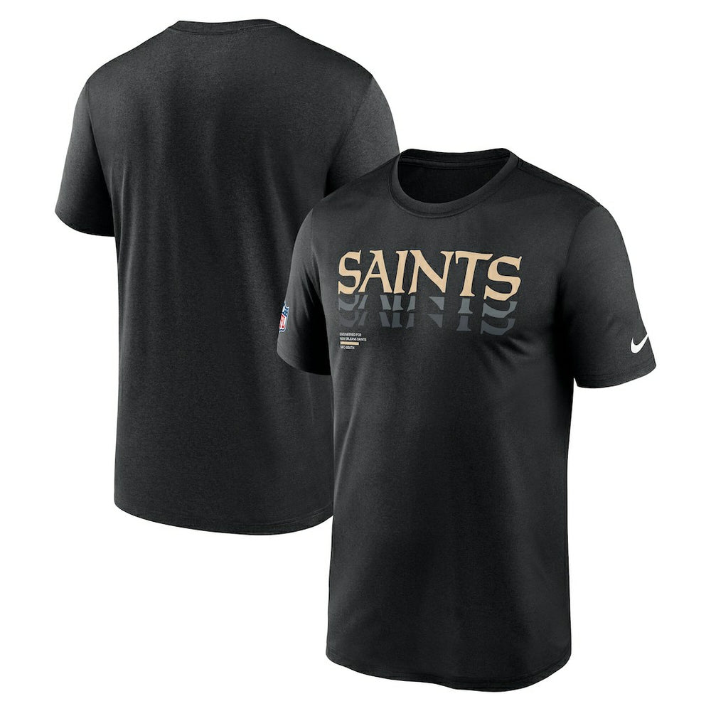New Orleans Saints Sideline Legend Dri-FIT T-Shirt - Black - Nike
