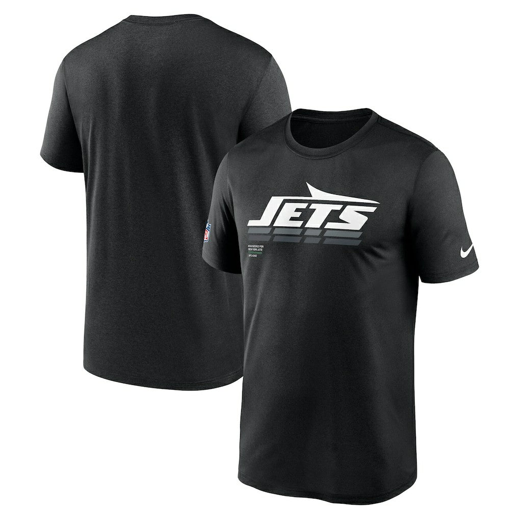 New York Jets Sideline Legend Dri-FIT T-Shirt - Black - Nike