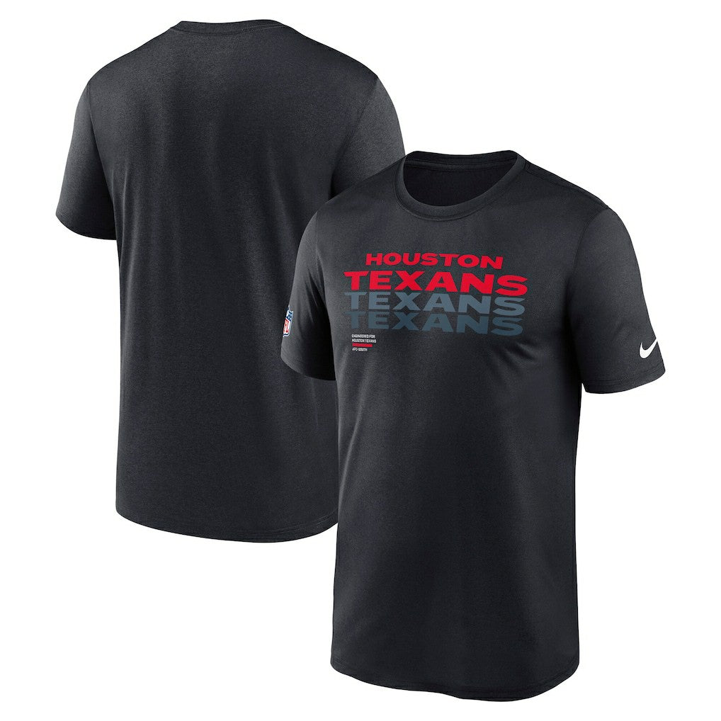 Houston Texans Sideline Legend Dri-FIT T-Shirt - Navy - Nike