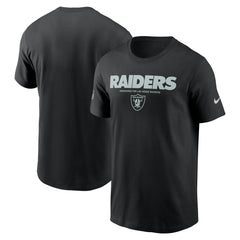 Las Vegas Raiders Sideline Dri-FIT T-Shirt - Black - Nike