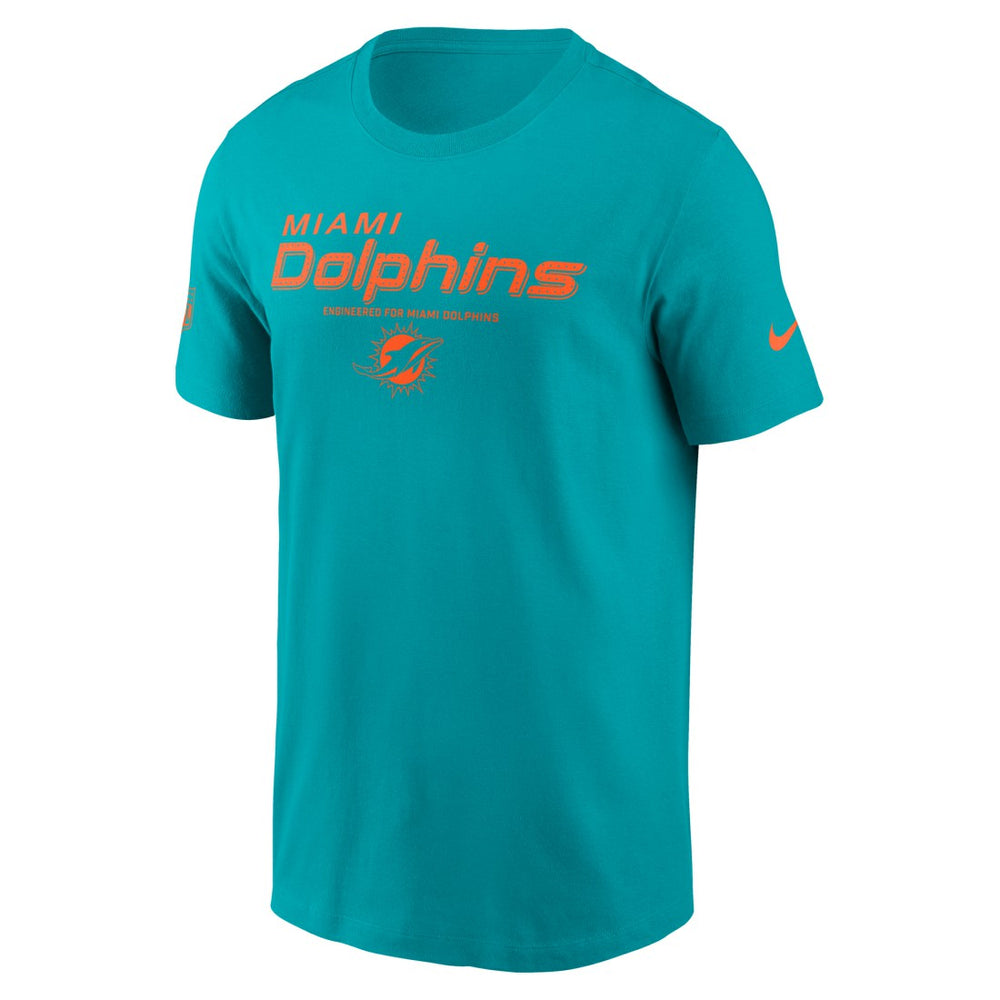Miami Dolphins Sideline Dri-FIT T-Shirt - Aqua - Nike