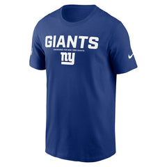New York Giants Sideline Dri-FIT T-Shirt - Royal - Nike