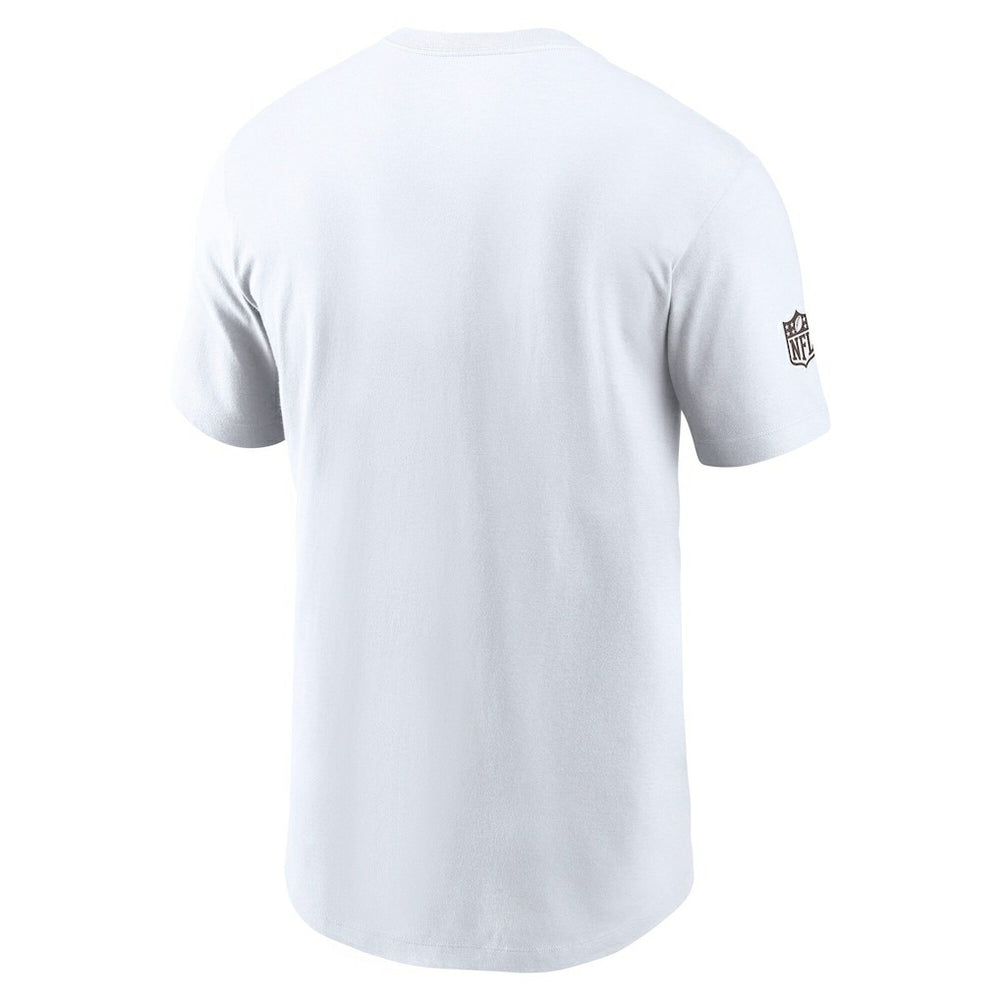 Cleveland Browns Sideline Dri-FIT T-Shirt - White - Nike