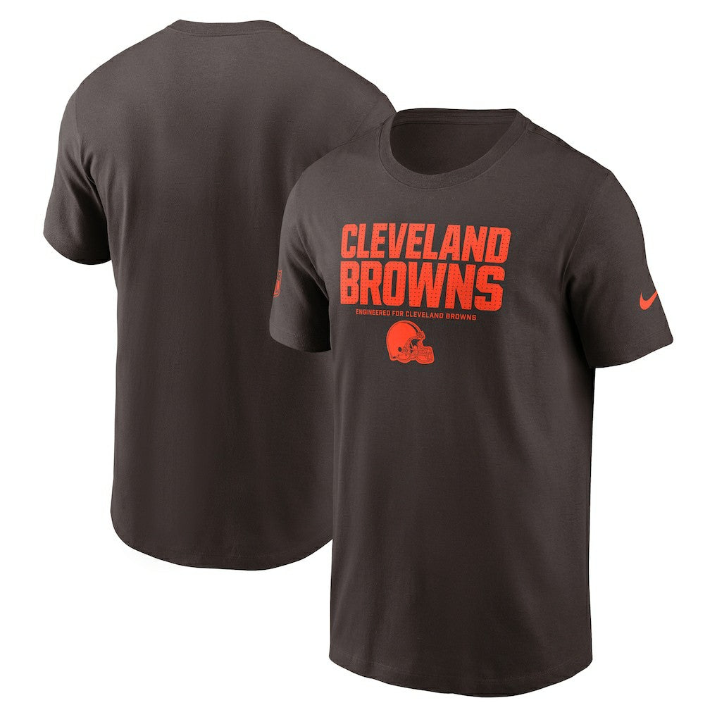 Cleveland Browns Sideline Dri-FIT T-Shirt - Brown - Nike
