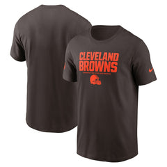 Cleveland Browns Sideline Dri-FIT T-Shirt - Brown - Nike