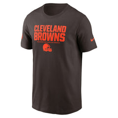 Cleveland Browns Sideline Dri-FIT T-Shirt - Brown - Nike