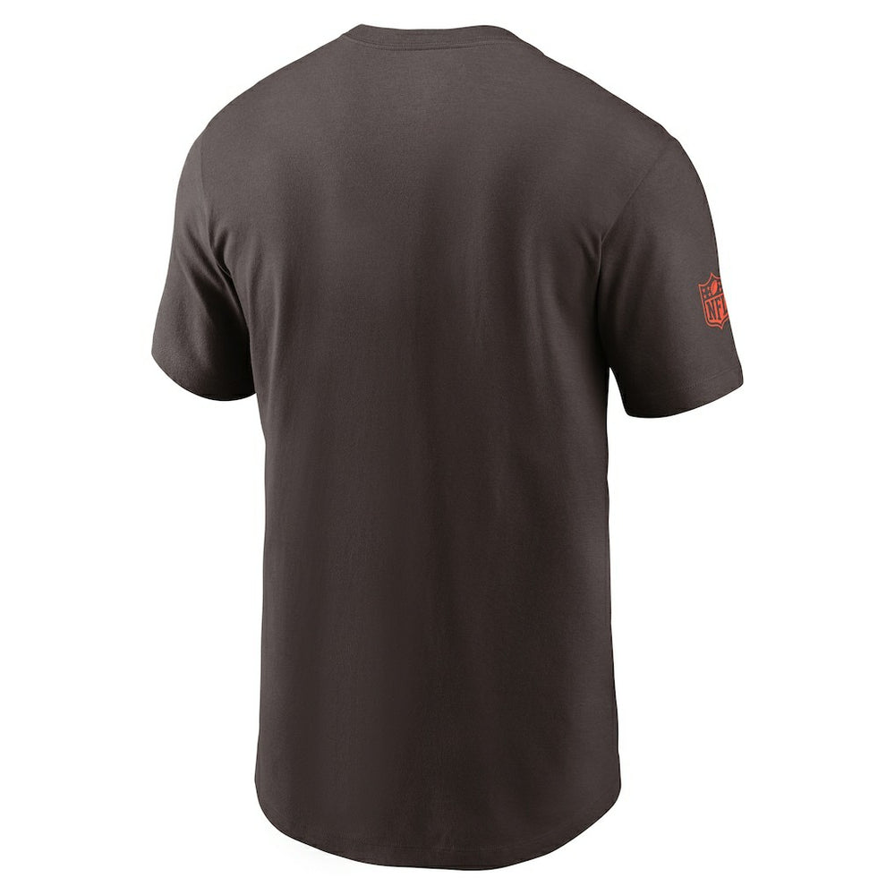 Cleveland Browns Sideline Dri-FIT T-Shirt - Brown - Nike