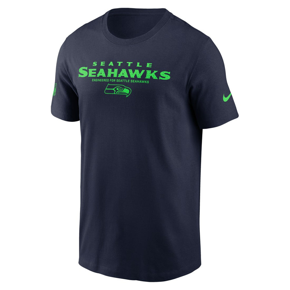 Seattle Seahawks Sideline Dri-FIT T-Shirt - College Navy - Nike