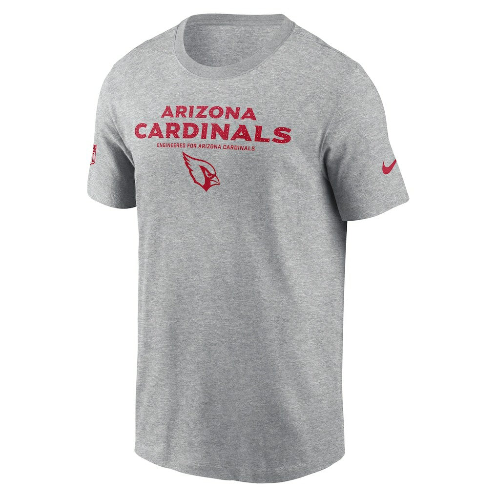 Arizona Cardinals Sideline Dri-FIT T-Shirt - Heather Gray - Nike