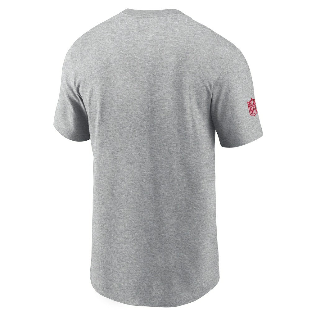 Arizona Cardinals Sideline Dri-FIT T-Shirt - Heather Gray - Nike
