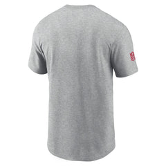 Arizona Cardinals Sideline Dri-FIT T-Shirt - Heather Gray - Nike