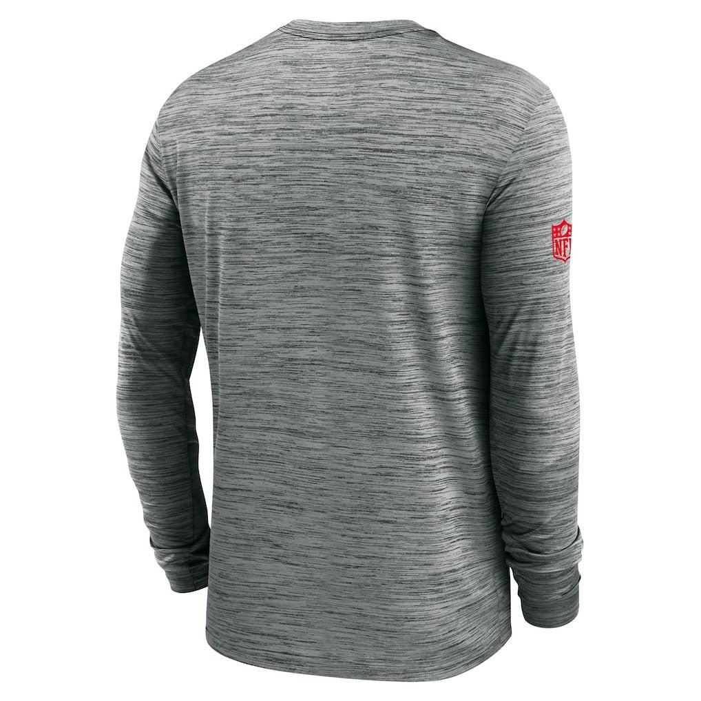 Buffalo Bills Sideline Velocity Performance Long Sleeve T-Shirt - Gray - Nike