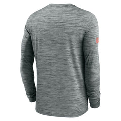 Cleveland Browns Sideline Velocity Performance Long Sleeve T-Shirt - Gray - Nike