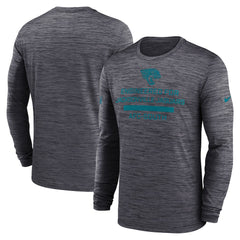 Jacksonville Jaguars Sideline Velocity Performance Long Sleeve T-Shirt - Black - Nike