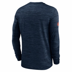 Denver Broncos Sideline Velocity Performance Long Sleeve T-Shirt - Navy - Nike