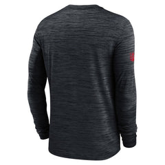 Houston Texans Sideline Velocity Performance Long Sleeve T-Shirt - Navy - Nike