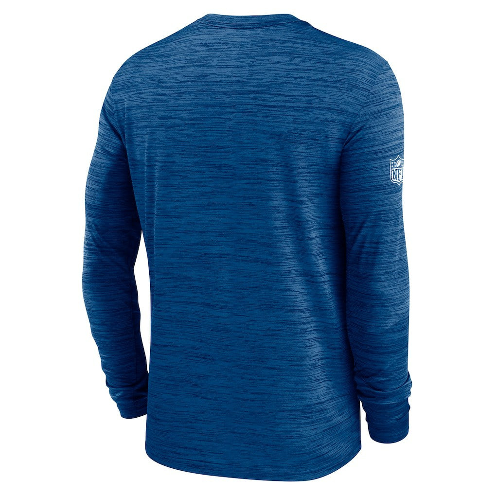 Indianapolis Colts Sideline Velocity Performance Long Sleeve T-Shirt - Royal - Nike