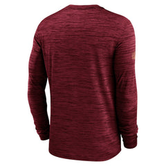 San Francisco 49ers Sideline Velocity Performance Long Sleeve T-Shirt - Scarlet - Nike